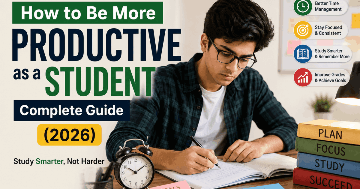How to Be More Productive as a Student