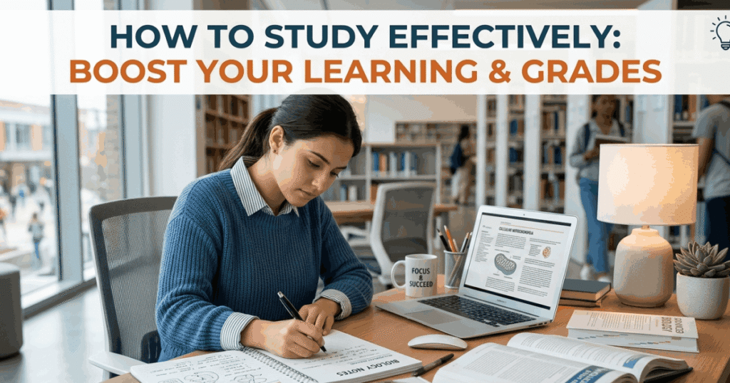 How to Study Effectively with proven study techniques