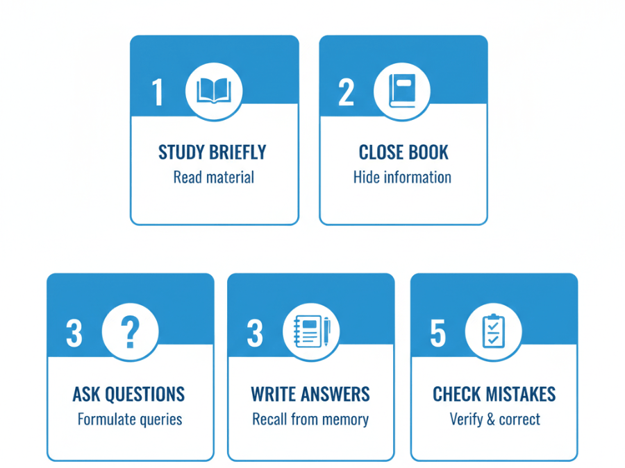 step-of-active-recall-study-method (1) step by step explaination of active recall study method