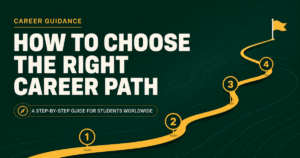 How to choose the right career path for students with a step-by-step career guidance roadmap
